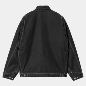 Carhartt WIP Og Detroit Jakke (Forar) | Sort (Stenvasket) Cheap