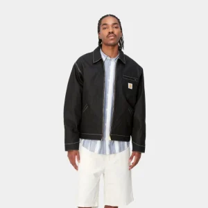 Carhartt WIP Og Detroit Jakke (Forar) | Sort (Stiv) Outlet