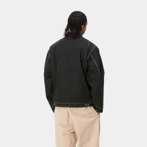 Carhartt WIP Og Detroit Jakke (Forar) | Sort (Stenvasket) Cheap