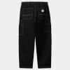 Carhartt WIP Og Loose Fit Single Knee Pant - Norco Denim | Sort (En Vask) Best