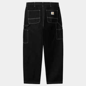 Carhartt WIP Og Loose Fit Single Knee Pant - Norco Denim | Sort (En Vask) Best