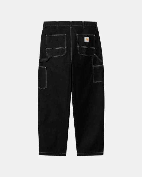 Carhartt WIP Og Loose Fit Single Knee Pant - Norco Denim | Sort (En Vask) Best