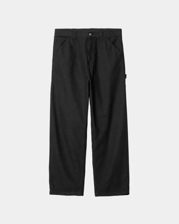 Carhartt WIP Og Loose Fit Single Knee Pant | Sort (Stenvasket) Hot