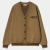 Carhartt WIP Onyx Cardigan | Hamilton Brun / Sort Best Sale