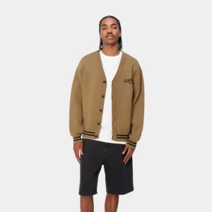 Carhartt WIP Onyx Cardigan | Hamilton Brun / Sort Best Sale