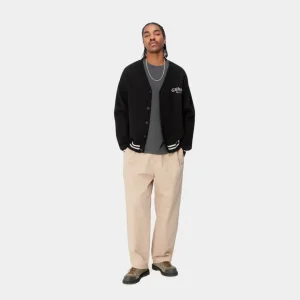 Carhartt WIP Onyx Cardigan | Sort/Voks Best Sale