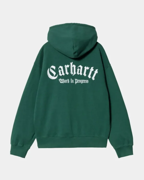 Carhartt WIP Onyx Script Sweatshirt Med Haette | Korvel Best Sale