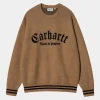 Carhartt WIP Onyx Sweater | Hamilton Brun / Sort Sale