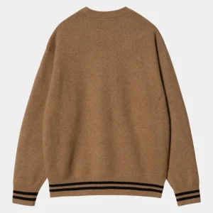 Carhartt WIP Onyx Sweater | Hamilton Brun / Sort Sale