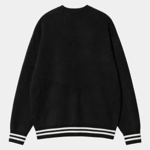 Carhartt WIP Onyx Sweater | Sort/Voks Hot