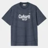 Carhartt WIP Orlean Spree T-Shirt | Bla / Hvid Outlet