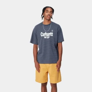 Carhartt WIP Orlean Spree T-Shirt | Bla / Hvid Outlet