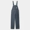 Carhartt WIP Orlean Stripe Hagesmaek Til Kvinder Lige | Bla/Hvid (Stenvasket) Outlet