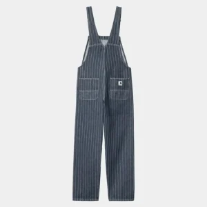 Carhartt WIP Orlean Stripe Hagesmaek Til Kvinder Lige | Bla/Hvid (Stenvasket) Outlet