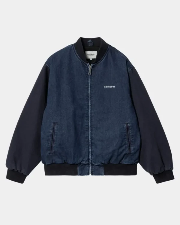 Carhartt WIP Paxon Bombefly | Bla/Mork Navy (Stenvasket) Store