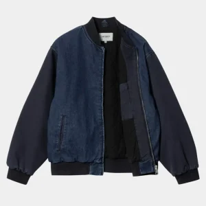 Carhartt WIP Paxon Bombefly | Bla/Mork Navy (Stenvasket) Store