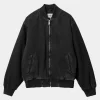 Carhartt WIP Paxon Bombefly | Sort / Sort (Stenvasket) Clearance