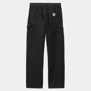 Carhartt WIP Pierce Pant Straight - Denim | Sort (Stenvasket) Outlet