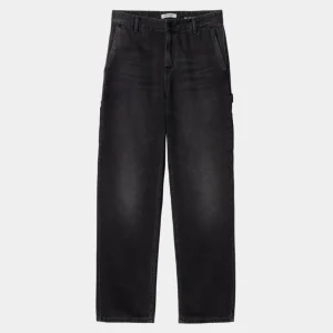 Carhartt WIP Pierce Pant Straight - Denim | Sort (Mork Brugt Vask) Fashion