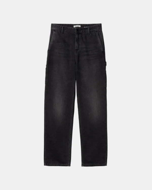 Carhartt WIP Pierce Pant Straight - Denim | Sort (Mork Brugt Vask) Fashion