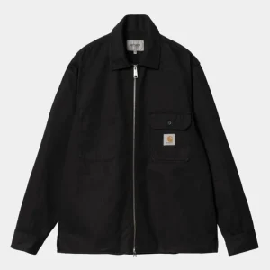 Carhartt WIP Rainer Skjortejakke | Sort (Beklaedningsgenstand Farvet) Store