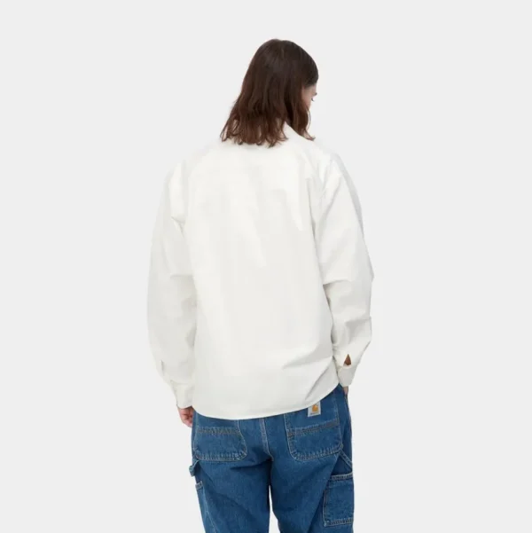 Carhartt WIP Reno Skjortejakke | Off-White (Beklaedningsgenstand Farvet) Online