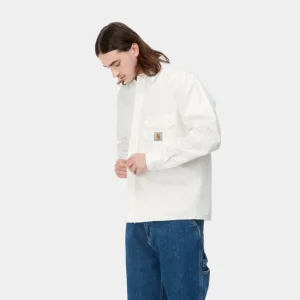 Carhartt WIP Reno Skjortejakke | Off-White (Beklaedningsgenstand Farvet) Online