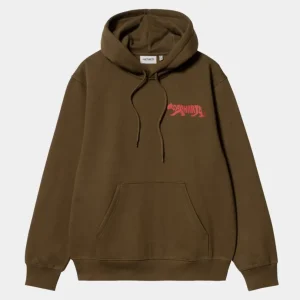 Carhartt WIP Rocky Script Sweatshirt Med Haette | Tommer Outlet