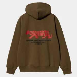 Carhartt WIP Rocky Script Sweatshirt Med Haette | Tommer Outlet