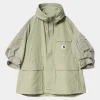 Carhartt WIP Sacai X And X Nylon Twill Frakke | Lysegron / Lys Khaki Clearance