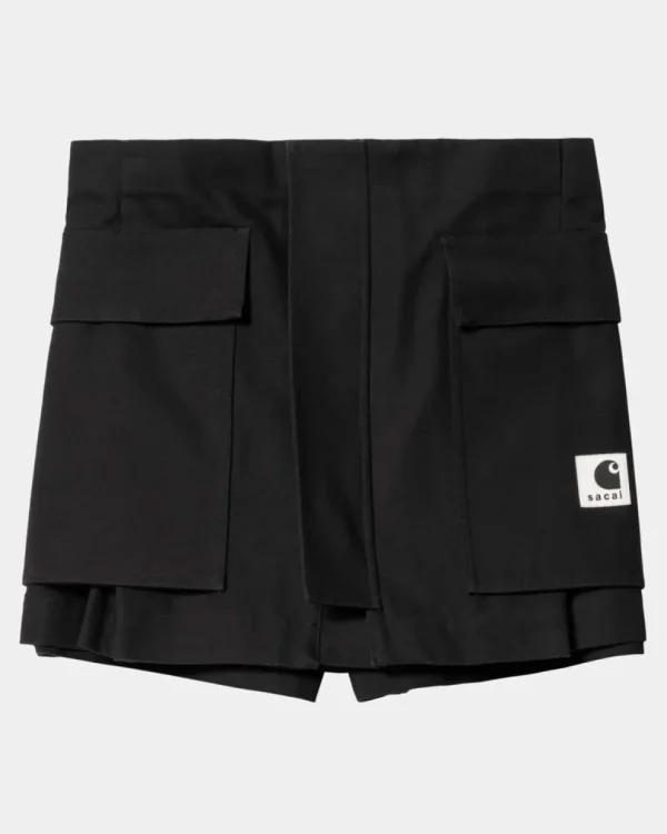 Carhartt WIP Sacai X Andeshorts Til Kvinder | Sort Clearance