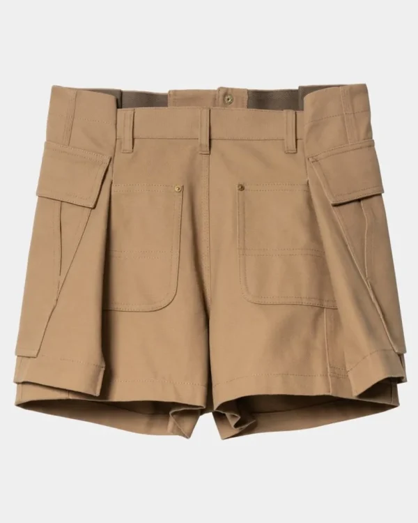 Carhartt WIP Sacai X Andeshorts Til Kvinder | Beige Clearance