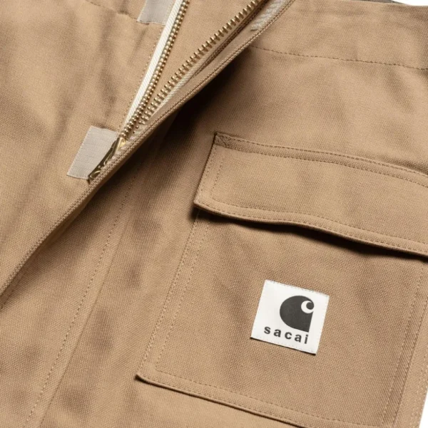 Carhartt WIP Sacai X Andeskort Til Kvinder | Beige Flash Sale