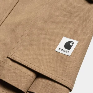 Carhartt WIP Sacai X Andeshorts Til Kvinder | Beige Clearance