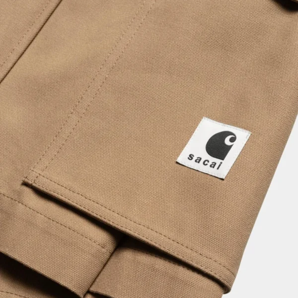 Carhartt WIP Sacai X Andeshorts Til Kvinder | Beige Clearance