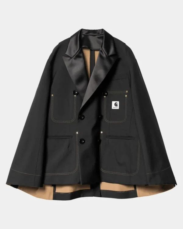 Carhartt WIP Sacai X Suiting Bonding-Jakke Til Kvinder | Sort Flash Sale