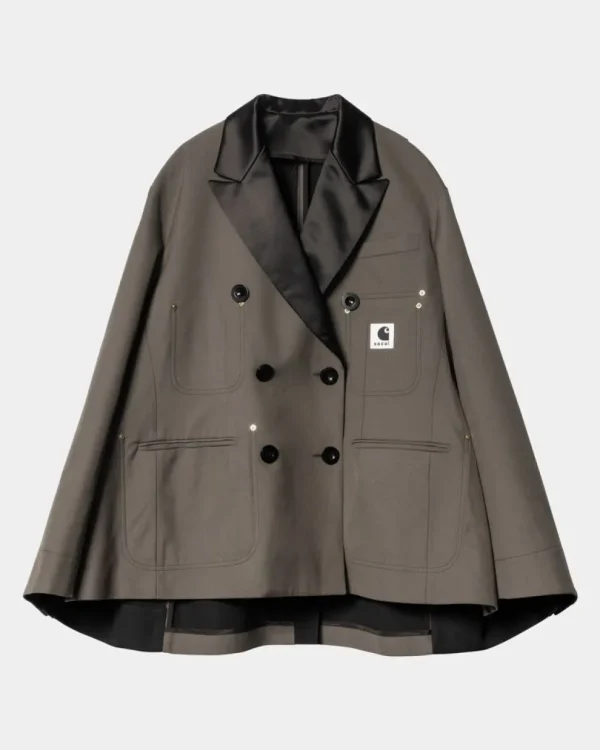 Carhartt WIP Sacai X Suiting Bonding-Jakke Til Kvinder | Taupe Best