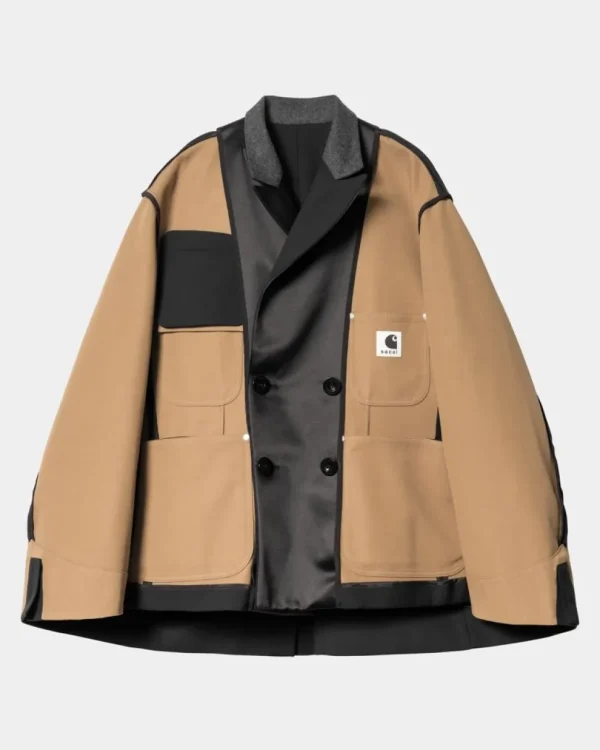 Carhartt WIP Sacai X Suiting Bonding-Jakke Til Kvinder | Sort Flash Sale