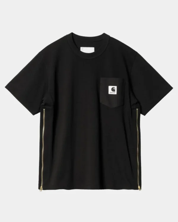 Carhartt WIP Sacai X T-Shirt | Sort Discount