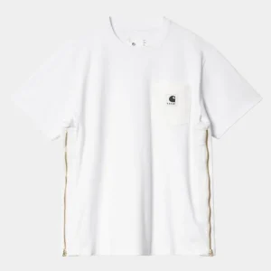 Carhartt WIP Sacai X T-Shirt | Hvid Sale