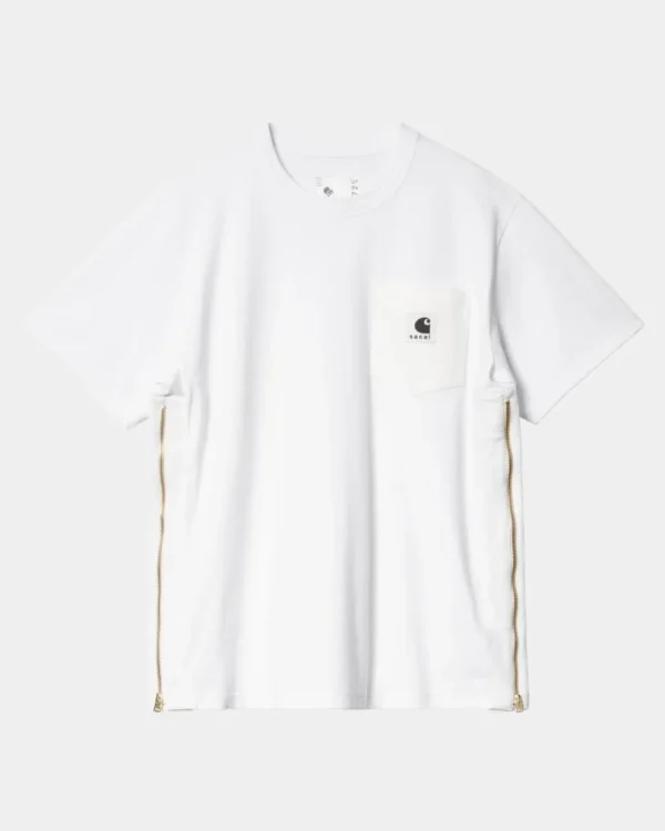 Carhartt WIP Sacai X T-Shirt | Hvid Sale