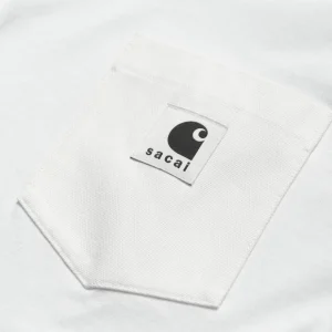 Carhartt WIP Sacai X T-Shirt | Hvid Sale