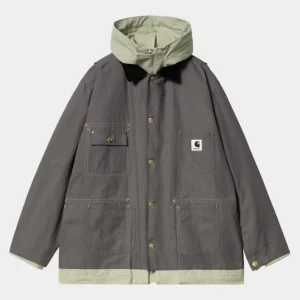 Carhartt WIP Sacai X Vendbar Andefrakke | Gra/Lysegron Best