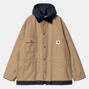 Carhartt WIP Sacai X Vendbar Andefrakke | Beige / Navy Flash Sale