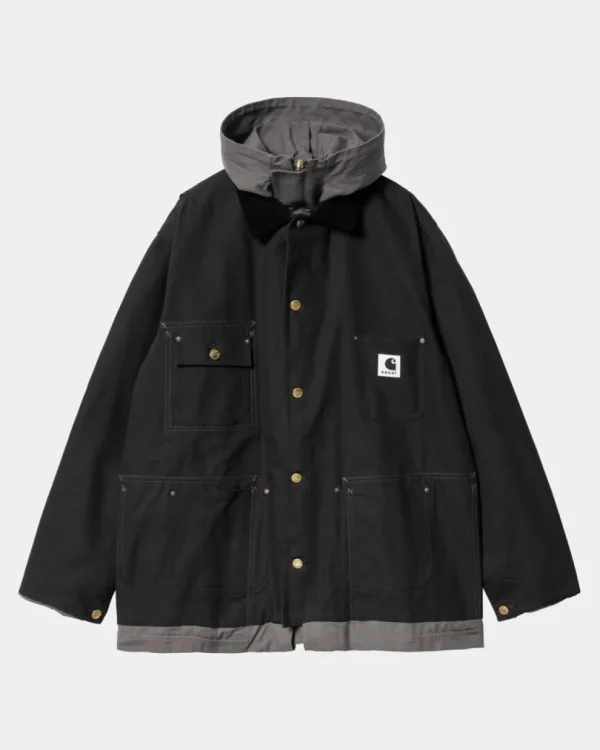 Carhartt WIP Sacai X Vendbar Andefrakke | Sort Discount