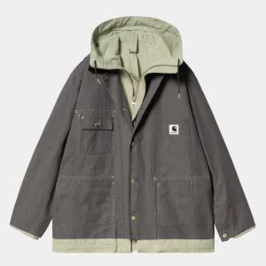 Carhartt WIP Sacai X Vendbar Andefrakke | Gra/Lysegron Best