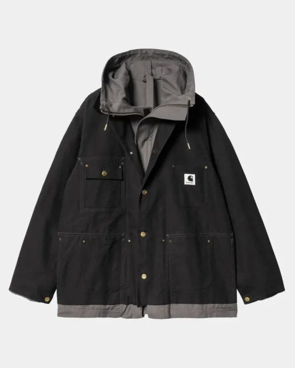 Carhartt WIP Sacai X Vendbar Andefrakke | Sort Discount