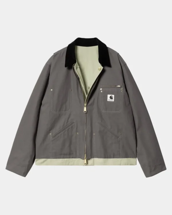 Carhartt WIP Sacai X Vendbar Andejakke | Gra/Lysegron New