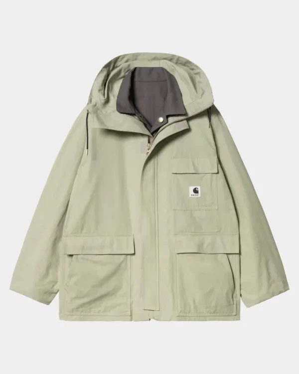 Carhartt WIP Sacai X Vendbar Andefrakke | Gra/Lysegron Best