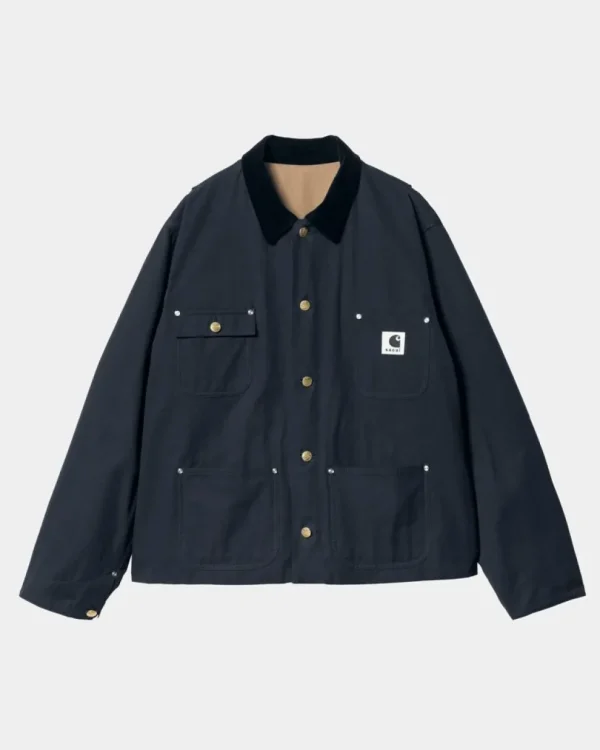 Carhartt WIP Sacai X Vendbar Andejakke | Beige / Navy Fashion